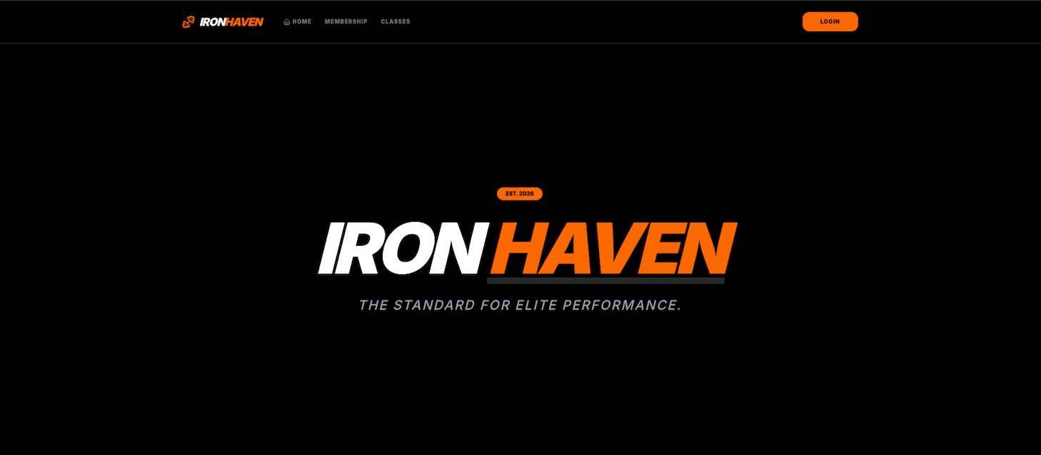 Iron Haven Gym Ecosystem